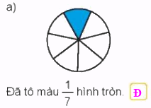 Toán lớp 3 trang 43 - Một phần mấy - SGK Kết nối tri thức 6