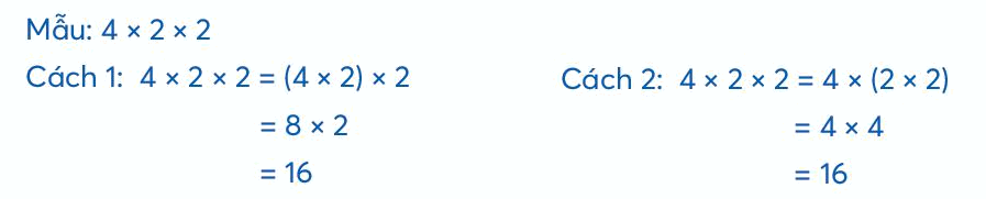 Toán lớp 3 trang 44 - Bảng nhân 4 - SGK Chân trời sáng tạo 7