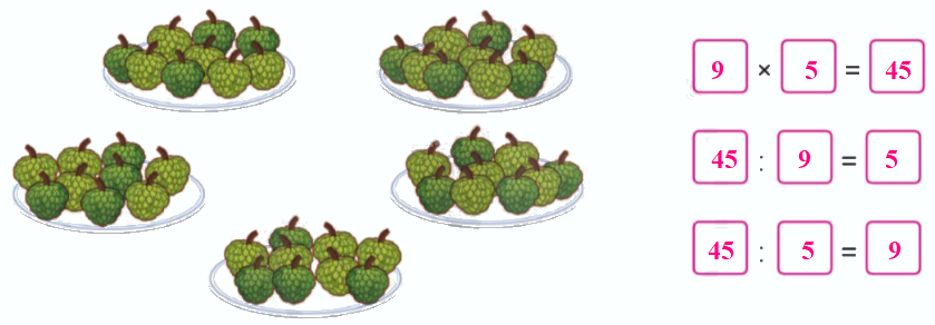 Toán lớp 3 trang 50 - Bảng chia 9 - SGK Cánh diều 3 2