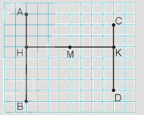 Toán lớp 3 trang 50 - Điểm ở giữa, trung điểm của đoạn thẳng - SGK Kết nối tri thức 1 1