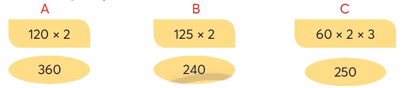 Toán lớp 3 trang 51 - Nhân với số có một chữ số trong phạm vi 1 000 (tiếp theo) - SGK Chân trời sáng tạo 2 1