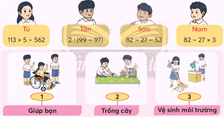 Toán lớp 3 trang 51 - Nhân với số có một chữ số trong phạm vi 1 000 (tiếp theo) - SGK Chân trời sáng tạo 3 1