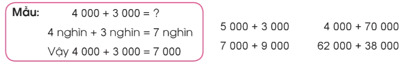 Toán lớp 3 trang 53 - Phép cộng trong phạm vi 100 000 - SGK Cánh diều 2 1
