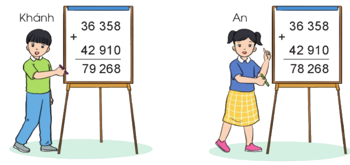 Toán lớp 3 trang 53 - Phép cộng trong phạm vi 100 000 - SGK Cánh diều 6