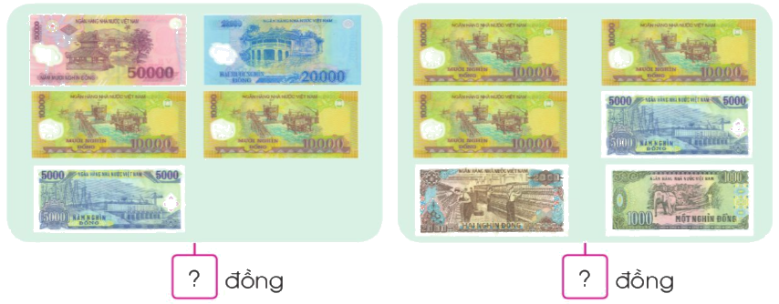 Toán lớp 3 trang 58 - Tiền Việt Nam - SGK Cánh diều 0 1