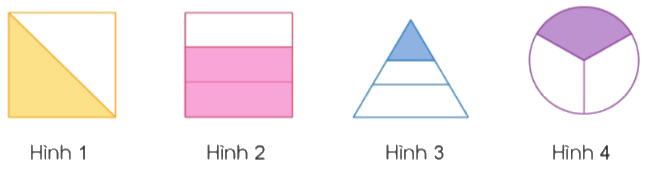 Toán lớp 3 trang 59 - Một phần ba, một phần năm, một phần sáu - SGK Cánh diều 0 1