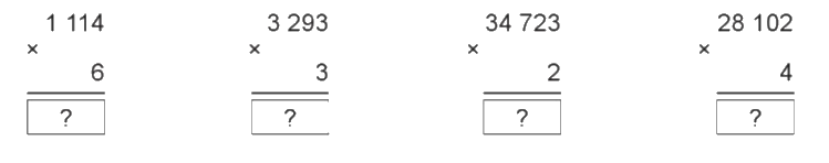Toán lớp 3 trang 61 - Nhân với số có một chữ số (có nhớ) - SGK Cánh diều 1