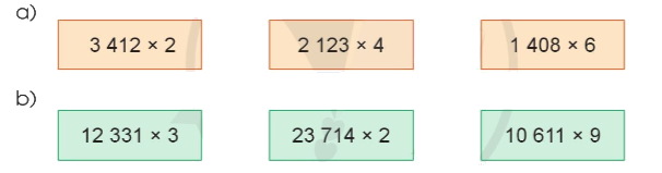 Toán lớp 3 trang 63 Luyện tập - SGK Cánh diều 1 1