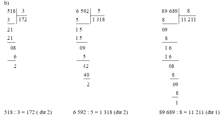 Toán lớp 3 trang 69 - Luyện tập - SGK Cánh diều 1 3
