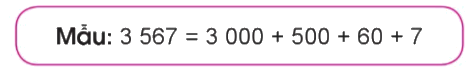 Toán lớp 3 trang 7 - Các số trong phạm vi 10 000 (tiếp theo) 7