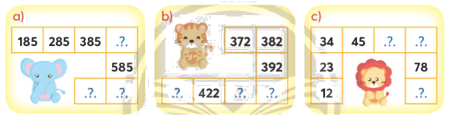 Toán lớp 3 trang 7 - Ôn tập các số đến 1 000 - SGK Chân trời sáng tạo 3 1