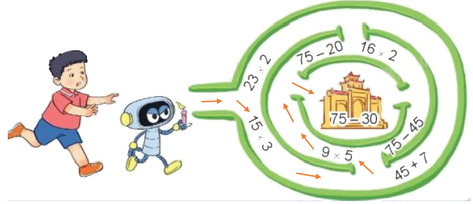 Toán lớp 3 trang 70 - Gấp một số lên một số lần - SGK Kết nối tri thức 11