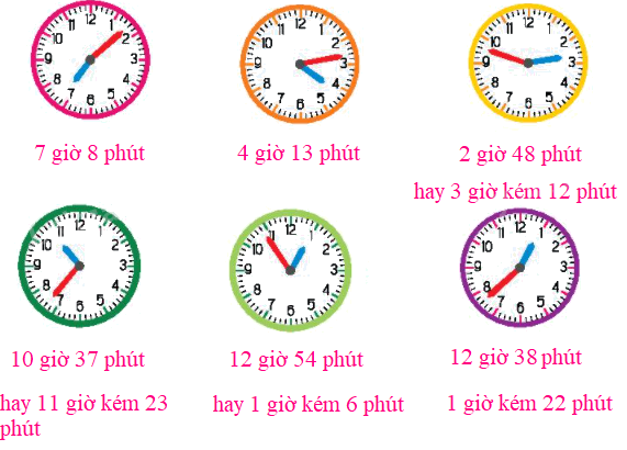 Toán lớp 3 trang 71 - Xem đồng hồ - SGK Chân trời sáng tạo 0 2