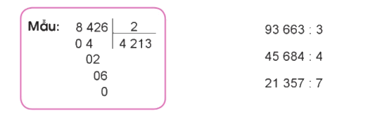 Toán lớp 3 trang 73 - Luyện tập - SGK Cánh diều 6