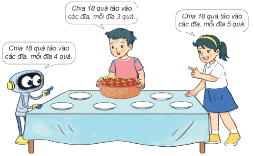 Toán lớp 3 trang 73 - Phép chia hết, phép chia có dư - SGK Kết nối tri thức 3