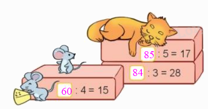 Toán lớp 3 trang 75 - Chia số có hai chữ số cho số có một chữ số - SGK Kết nối tri thức 9 2