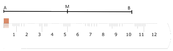 Toán lớp 3 trang 77 - Điểm ở giữa, trung điểm của đoạn thẳng - SGK Chân trời sáng tạo 1 2