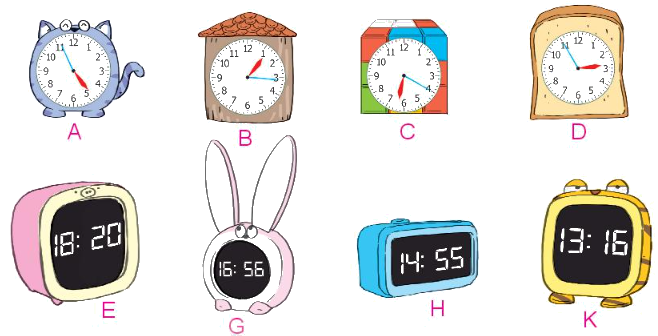 Toán lớp 3 trang 77 - Xem đồng hồ. Tháng - năm - SGK Kết nối tri thức 1 1