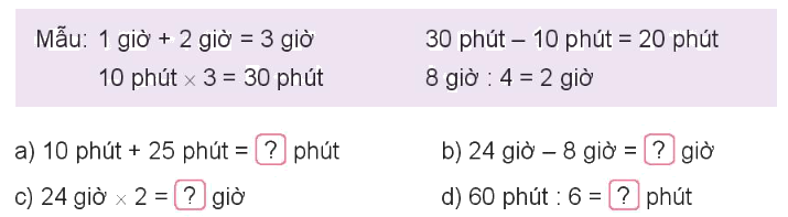 Toán lớp 3 trang 77 - Xem đồng hồ. Tháng - năm - SGK Kết nối tri thức 3 1