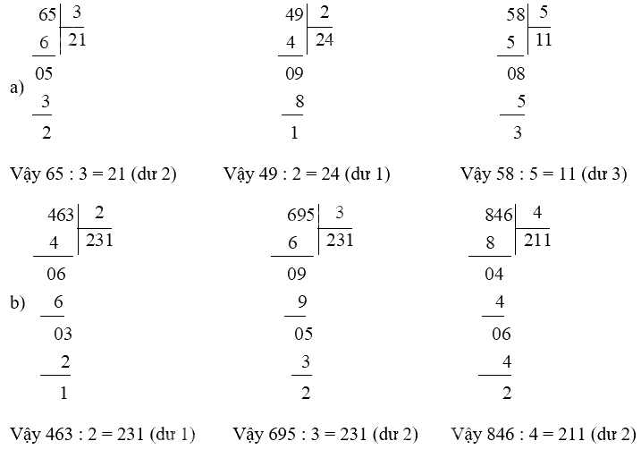 Toán lớp 3 trang 79 - Luyện tập - SGK Cánh diều 2 2