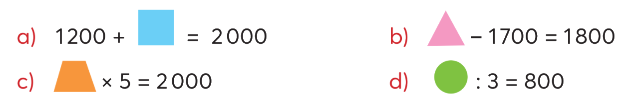 Toán lớp 3 trang 80 - Ôn tập các phép tính - SGK chân trời sáng tạo 2 1