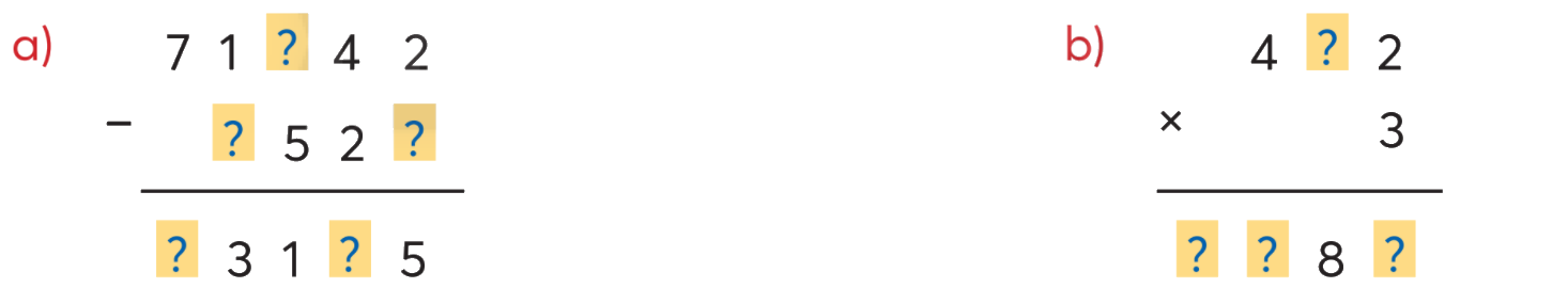 Toán lớp 3 trang 80 - Ôn tập các phép tính - SGK chân trời sáng tạo 8