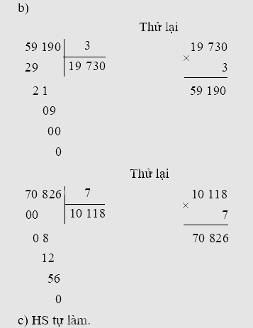 Toán lớp 3 trang 81 - Luyện tập chung - SGK Cánh diều 4 4