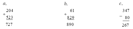Toán lớp 3 trang 9 - Ôn tập phép cộng, phép trừ - SGK Kết nối tri thức 1 1
