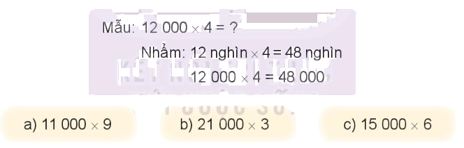 Toán lớp 3 trang 94 - Nhân số có năm chữ số với số có một chữ số - SGK Kết nối tri thức 5 1
