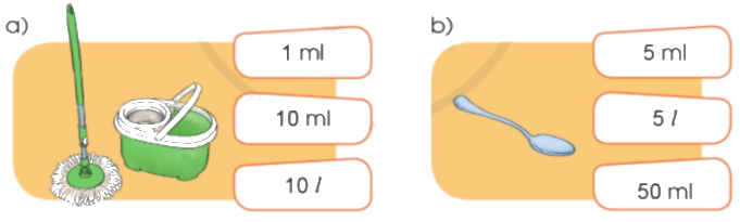 Toán lớp 3 trang 97 - Mi-li-lít - SGK Cánh diều 3