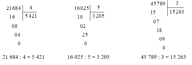 Toán lớp 3 trang 98 - Bài 71: Chia số có năm chữ số cho số có một chữ số - SGK Kết nối tri thức 4