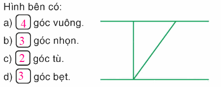 Toán lớp 4 trang 100 - Bài 86: Ôn tập về hình học và đo lường - SGK Bình Minh 0 2