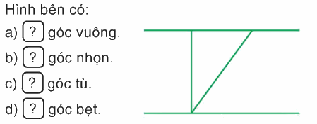 Toán lớp 4 trang 100 - Bài 86: Ôn tập về hình học và đo lường - SGK Bình Minh 1