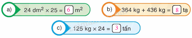 Toán lớp 4 trang 100 - Bài 86: Ôn tập về hình học và đo lường - SGK Bình Minh 2 2