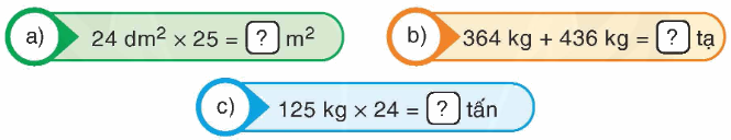 Toán lớp 4 trang 100 - Bài 86: Ôn tập về hình học và đo lường - SGK Bình Minh 4