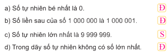 Toán lớp 4 trang 102 - Bài 67: Ôn tập số tự nhiên - SGK Kết nối tri thức 10