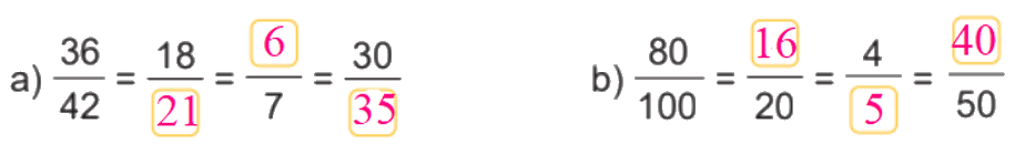 Toán lớp 4 trang 107 - Bài 69: Ôn tập phân số - SGK Kết nối tri thức 1 2