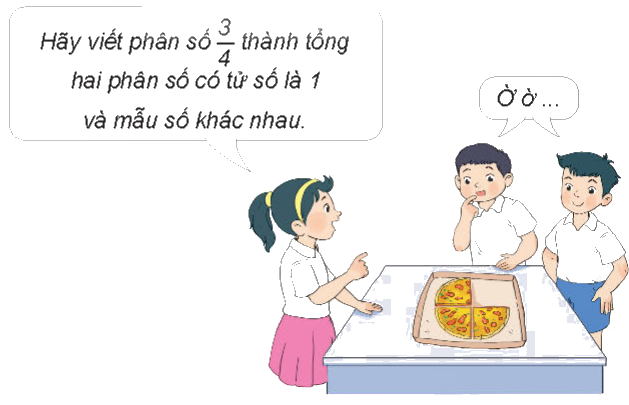 Toán lớp 4 trang 110 - Bài 70: Ôn tập phép tính với phân số - SGK Kết nối tri thức 4 1