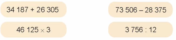 Toán lớp 4 trang 116 - Bài 73: Ôn tập chung - SGK Kết nối tri thức 7