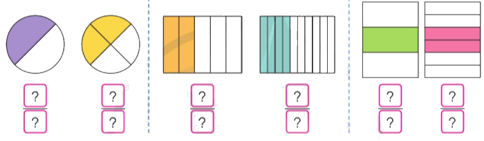 Toán lớp 4 trang 13 - Bài 57: Phân số bằng nhau - SGK Cánh diều 0 1