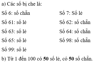Toán lớp 4 trang 15 - Bài 4: Số chẵn, số lẻ - SGK Chân trời sáng tạo 4