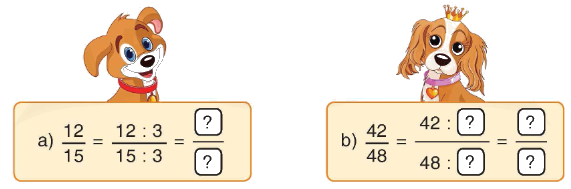 Toán lớp 4 trang 16 - Bài 97: Rút gọn phân số - SGK Bình Minh 0 1