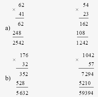 Toán lớp 4 trang 17 - Bài 47: Nhân với số có hai chữ số - SGK Chân trời sáng tạo 0 1
