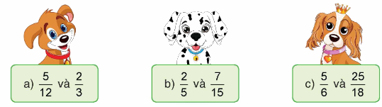 Toán lớp 4 trang 17 - Bài 99: Quy đồng mẫu số các phân số - SGK Bình Minh 1