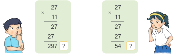 Toán lớp 4 trang 21 - Bài 43: Nhân với số có hai chữ số - SGK Kết nối tri thức 10 1