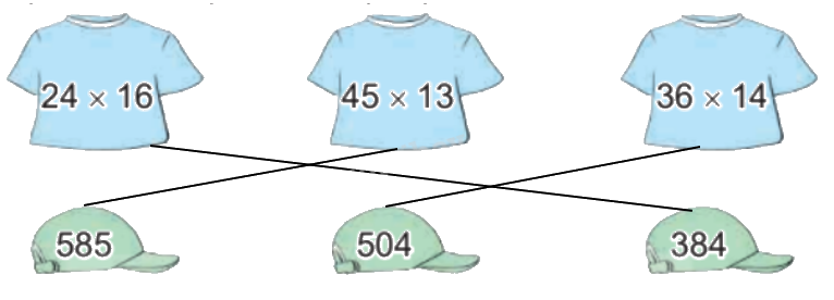 Toán lớp 4 trang 21 - Bài 43: Nhân với số có hai chữ số - SGK Kết nối tri thức 4