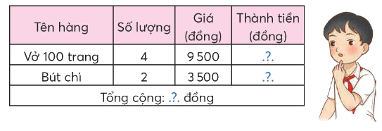 Toán lớp 4 trang 23 - Bài 8: Bài toán giải bằng ba bước tính - SGK Chân trời sáng tạo 4 1