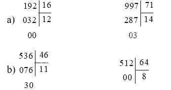 Toán lớp 4 trang 24 - Bài 52: Chia cho số có hai chữ số - SGK Chân trời sáng tạo 1 1