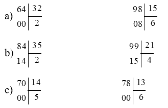Toán lớp 4 trang 24 - Bài 52: Chia cho số có hai chữ số - SGK Chân trời sáng tạo 2