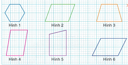 Toán lớp 4 trang 28 - Bài 107: Hình bình hành - SGK Bình Minh 1